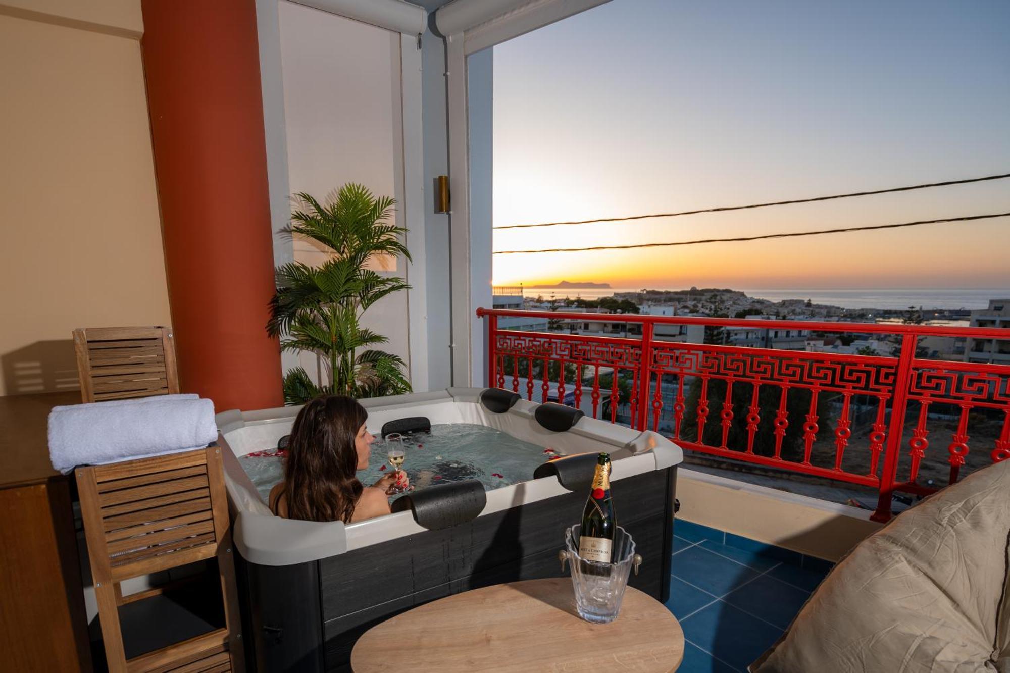 Vdg Luxury Seafront Residence Rethymno Exterior foto